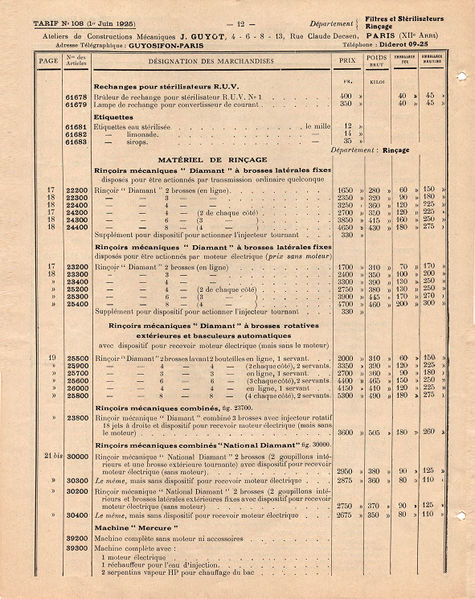 Datei:1925 Guyot Tarif 12.jpg