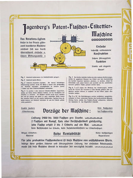 Datei:1910 ca Etikettiermaschine Jagenberg2.jpg