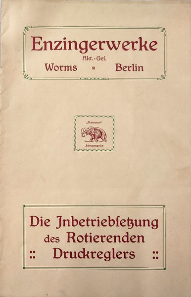Datei:1910 ca Inbetriebnahme Druckregler01.jpg