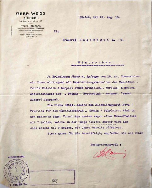 Datei:1910 Brief Weiss.jpg