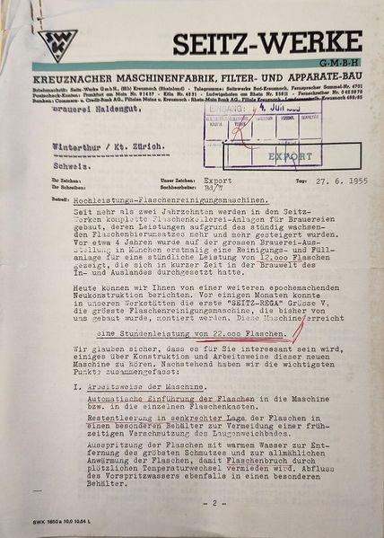 Datei:1955 Seitz Flaschenwaschmaschinen 01.jpg